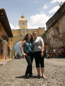 Kelsey enjoys beautiful Guatemala