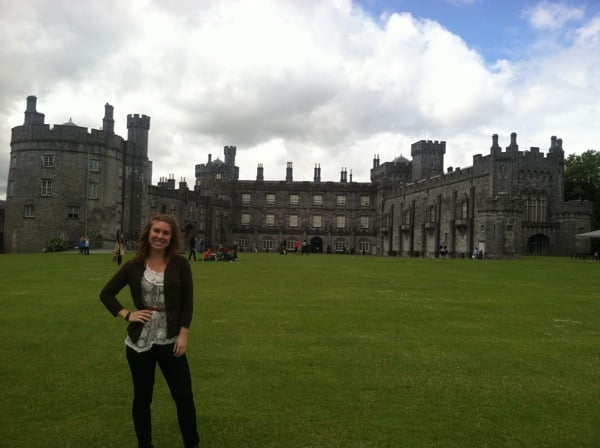 Katelyn interning in Ireland