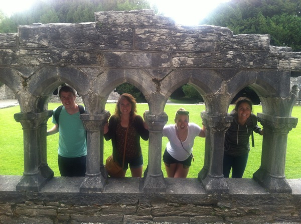 Intern Katelyn and Friends enjoy Ireland