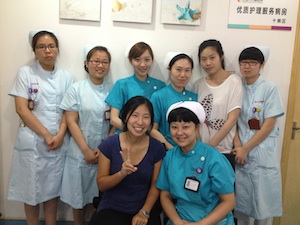 Nurses in Shanghai