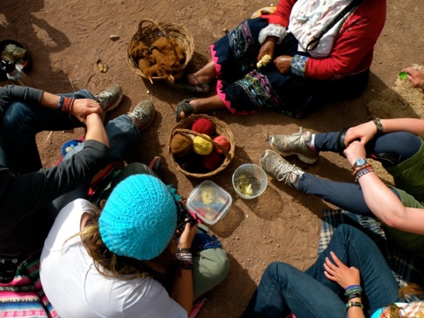 Chatting After Lunch in South America