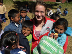 Jaclyn helped make a difference in Peru with Volunteering Solutions