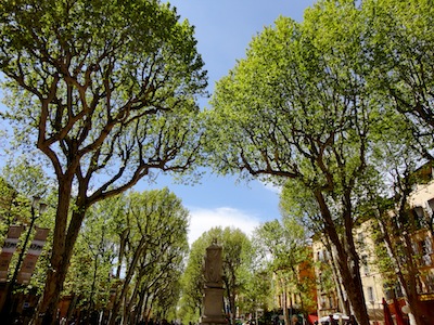 Beautiful Aix-en-Provence, France; ideal study abroad destination