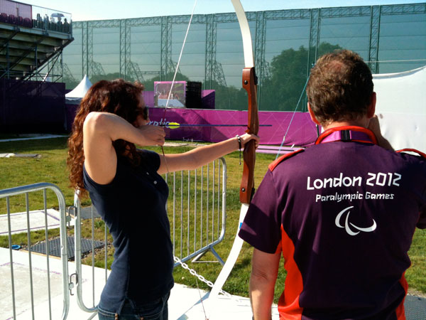 Julia interned in London during the 2012 Olympics!