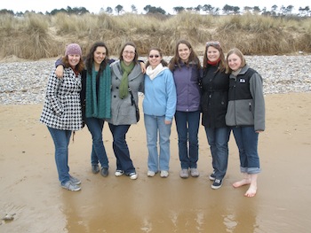 IES France students in Normandy