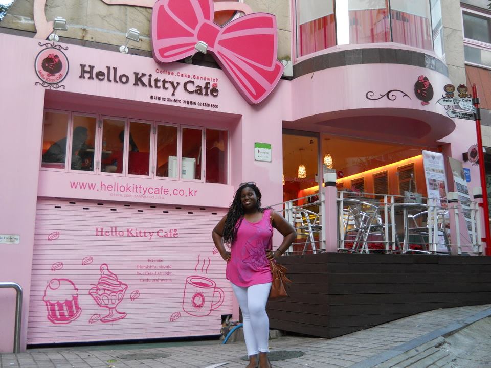 Hello Kitty cafe in South Korea