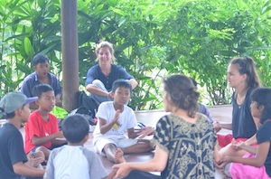 volunteers in bali
