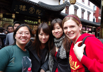 IES Beijing students in Shanghai