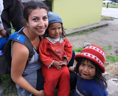Kids in Ecuador
