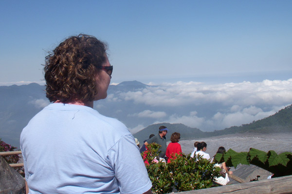Kali, high above the clouds in Costa Rica