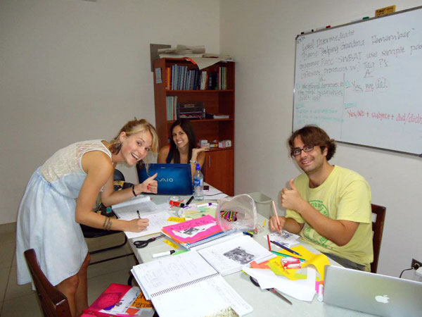 Ben with other teachers in Costa Rica