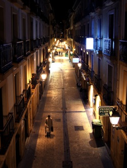 Parte Vieja late one night