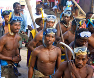 Local fishermen in Fort Dauphin