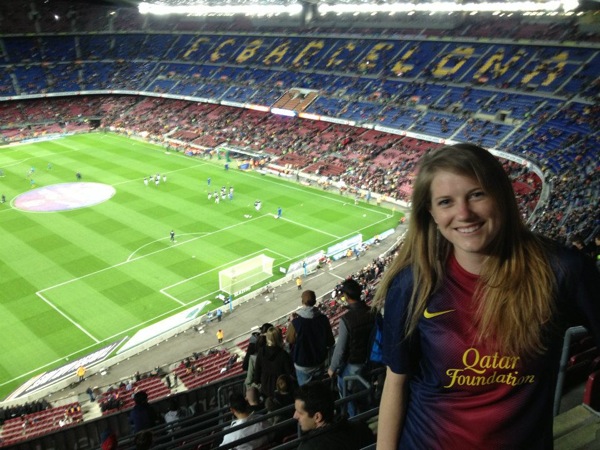 Faith at a Soccer game