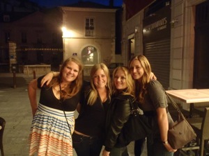 Lauren and Friends in Pau, France