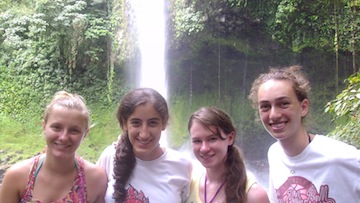 Talia Bernhard in Costa Rica with Sol Abroad