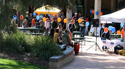 Campus life at University of Canberra, Australia