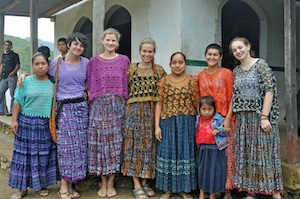 Group of women in Guatemala