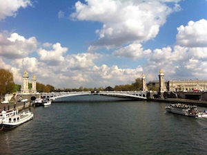 IES France students at La Seine