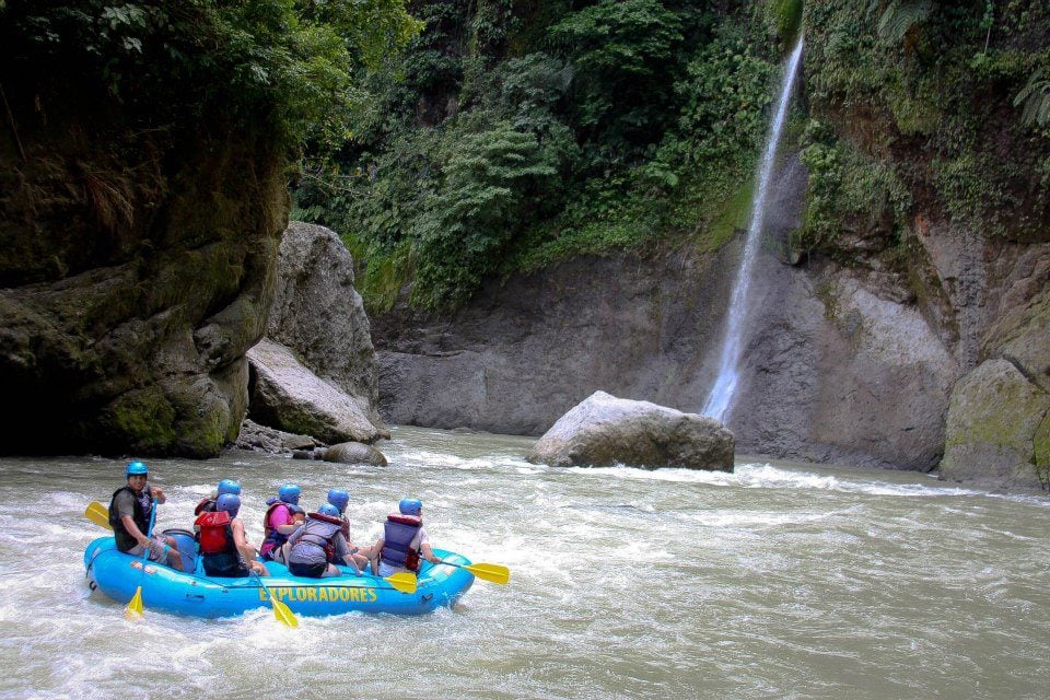 Whitewater rafting