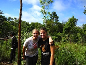 Volunteers in Cambodia 