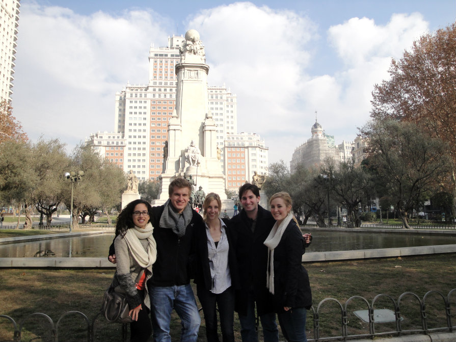 Students in Madrid