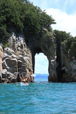 Carpe Diem Australia student kayaking