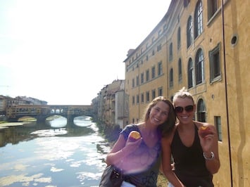 Brooke Morgan in Italy with CISabroad