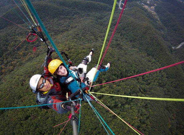 Mitzie in the sky
