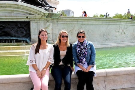Ashley and friends in London!