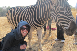 An ISV Volunteer exploring South Africa
