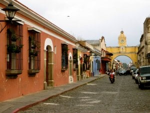 The famous Santa Catalina arch in Antigua
