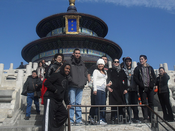 Beijing Temple of Heaven: CAPA Beijing students visit the Temple of Heaven