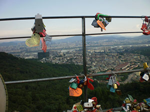 Namsan Tower in South Korea.