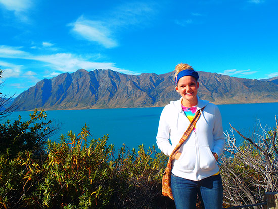 Jenny during her study abroad in Australia.