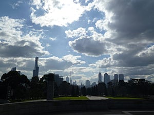 View of Melbourne, Australia