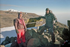 Gilman's Point, atop Mt. Kilimanjaro 