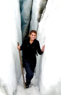 Melissa hiking in Australia