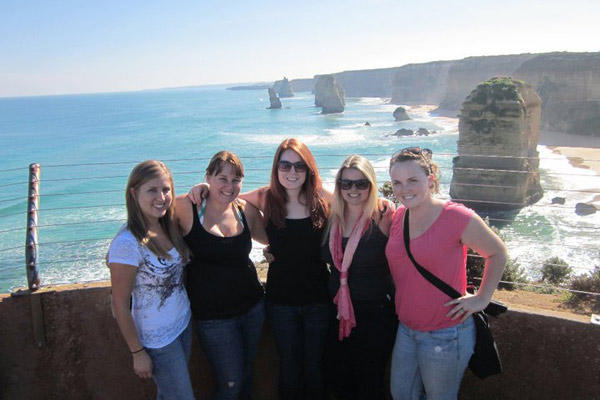 Jillian and some friends in Australia!