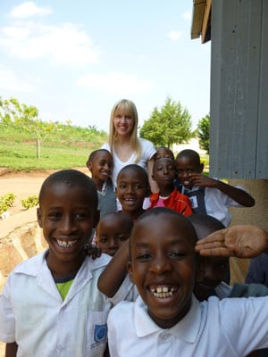 kids in Rwanda