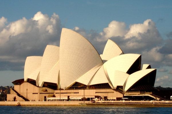 Sydney's iconic opera house