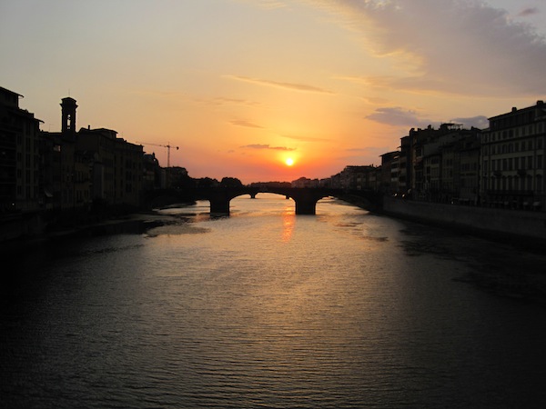 Beautiful Italian sunset!