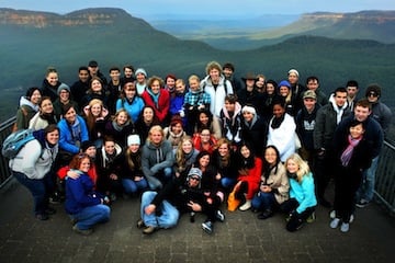 Callie and friends in Australia!