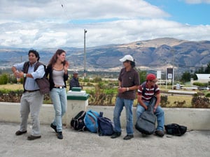Marielle explored Ecuador with friends