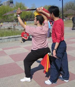 Andrew worked very hard to improve his martial arts skills.