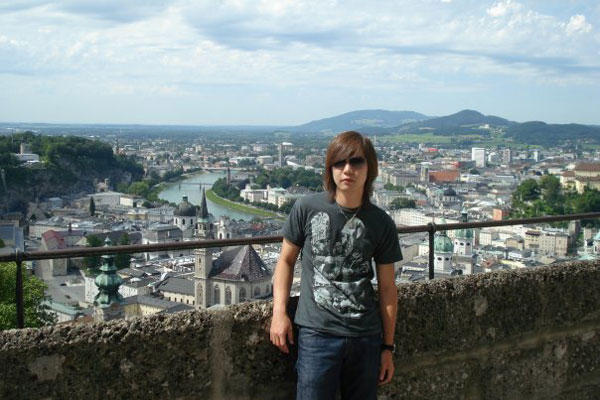 Tien-Wei in Salzburg, Austria with AIFS