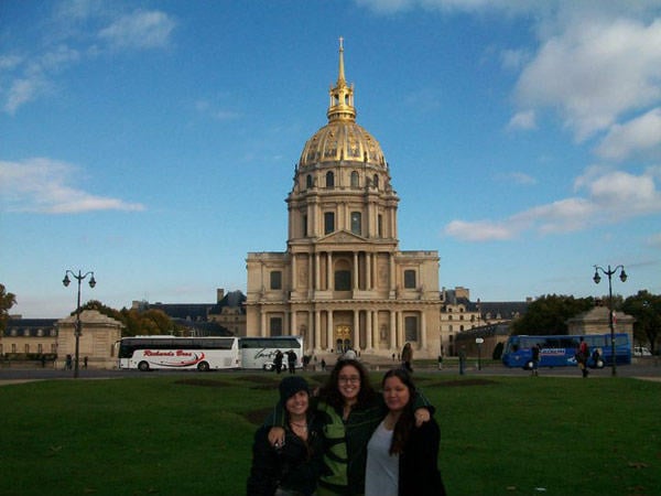 One of many excursions while studying abroad in France.