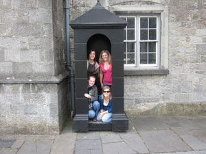 With some friends in Ireland
