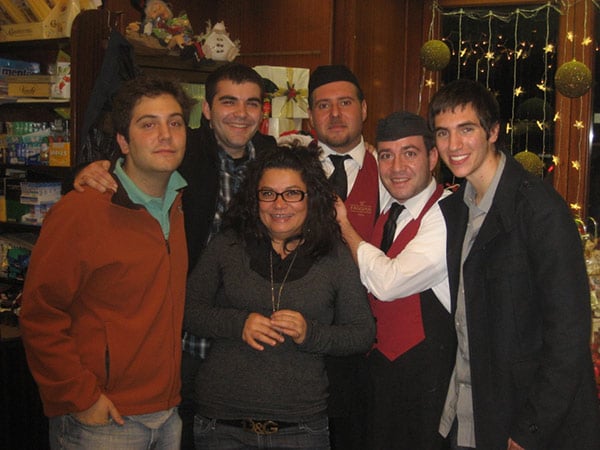 Friends in Italy