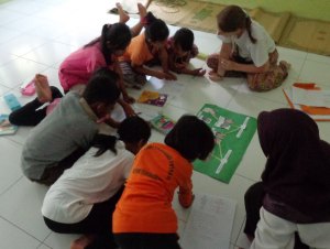 Children attending free classes